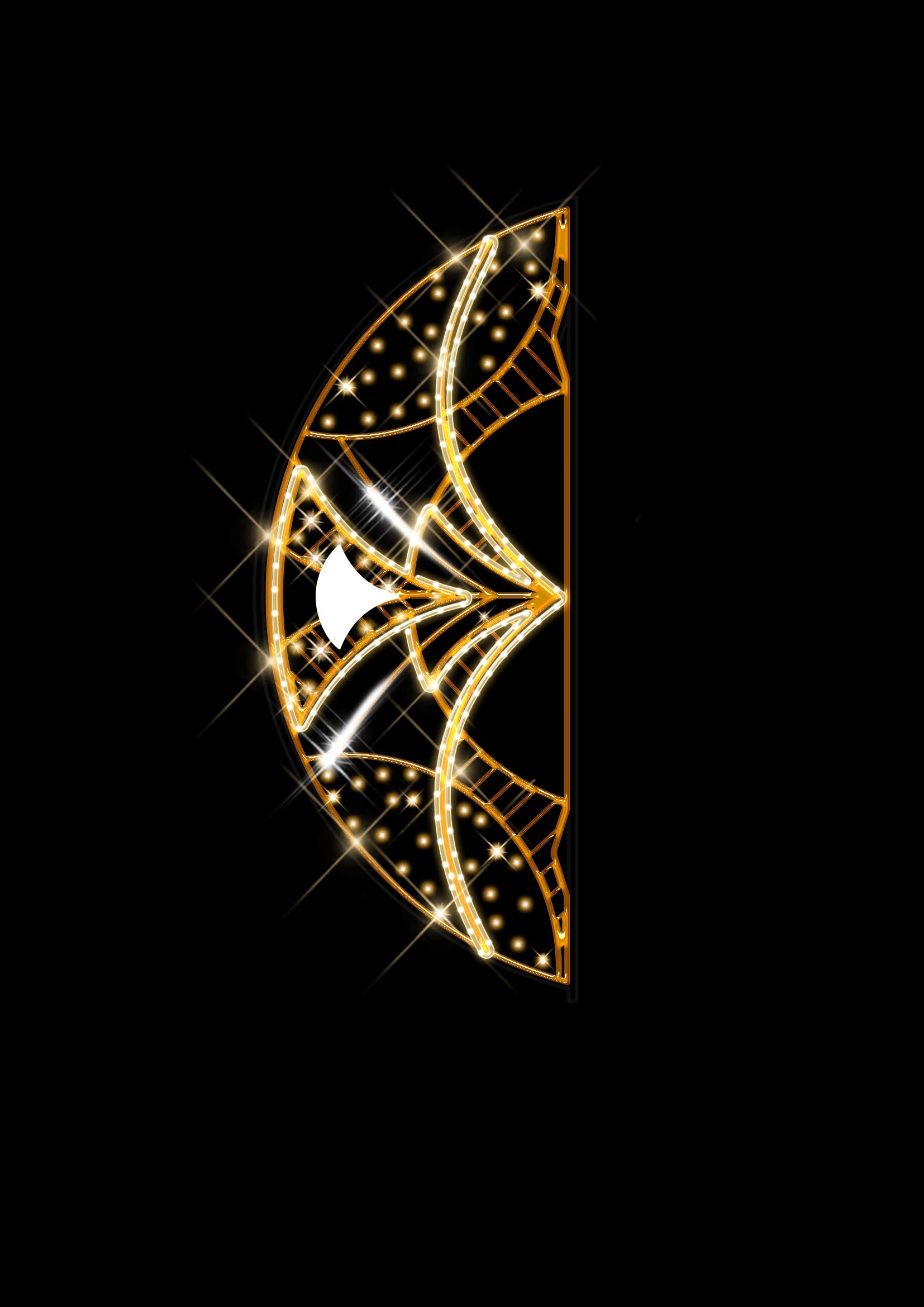 Blachere - POTEAU ARTY 02 BLANC CHAUD