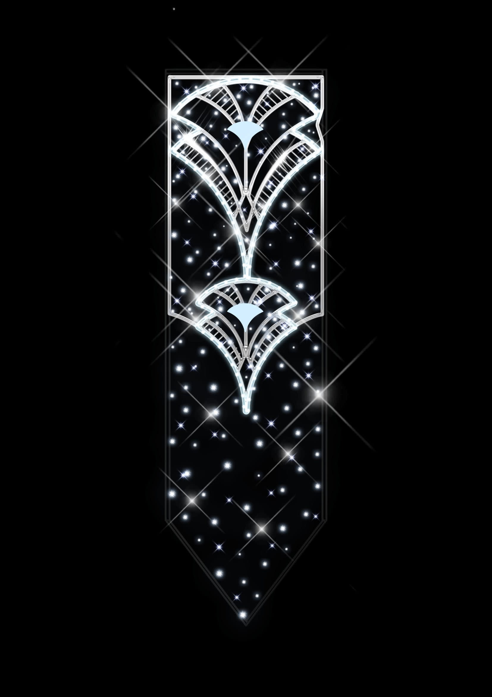 Blachere - POTEAU ARTY 01 BLANC PUR