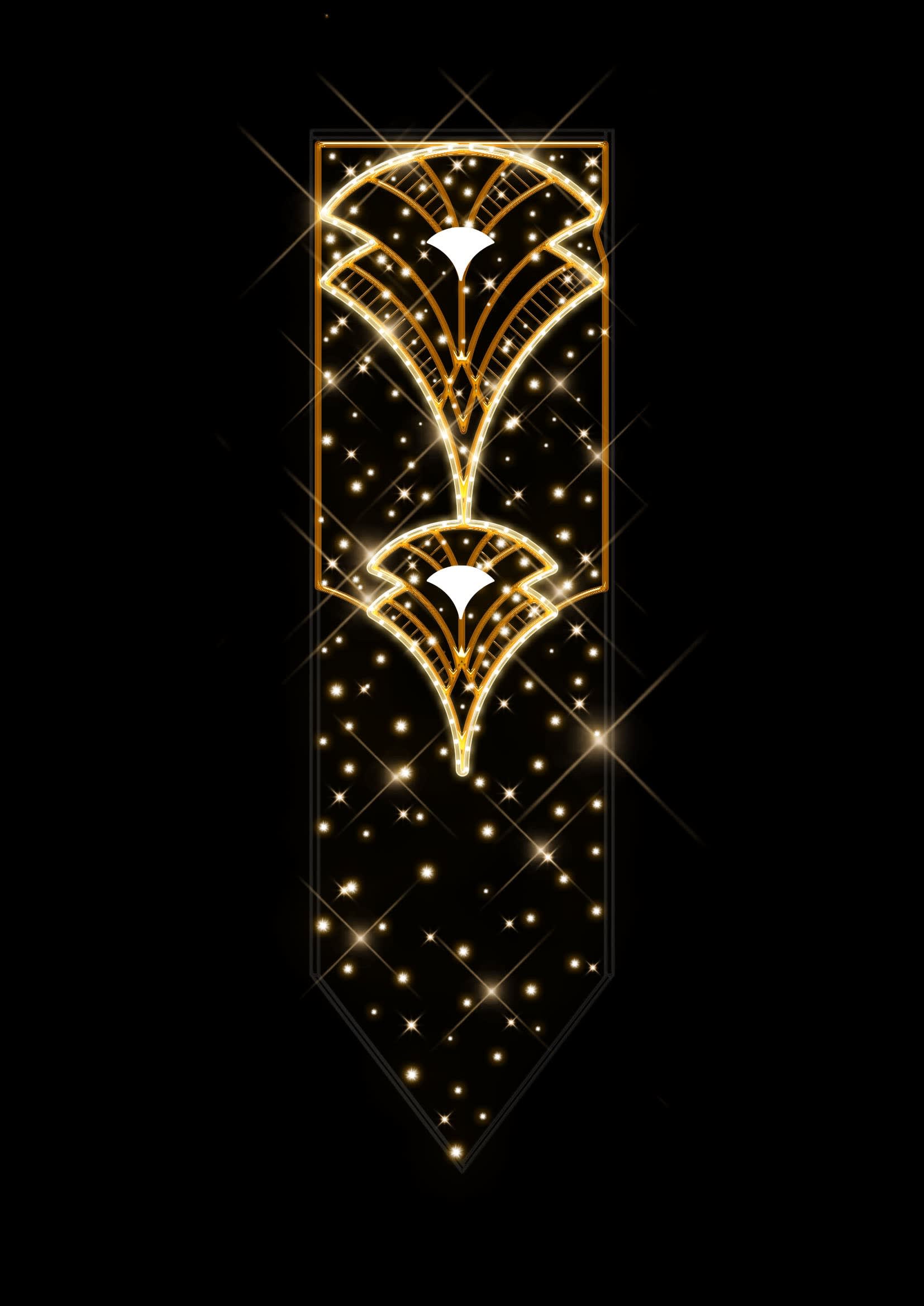 Blachere - POTEAU ARTY 01 BLANC CHAUD