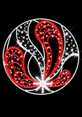 Blachere - SUSPENSION GRACE ROUGE ET BLANC