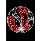 Blachere - SUSPENSION GRACE ROUGE ET BLANC