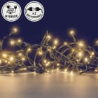 Blachere - 10 m 100 led blanc chaud animé 8 fonctions et raccordable