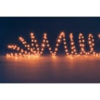 Blachere - Guirlande micro LED intensif 300 led cuivre - 4,8m - 8 fonctions mémoire
