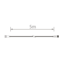 Blachere - Rallonge PVC 5m - Noir- 24V connecteurs Octoplus by Blachere 24V - l'unité