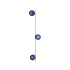 Blachere - 24V-18 LED bleues-18 boules-cable bleu transparent-fixe-usage interieur