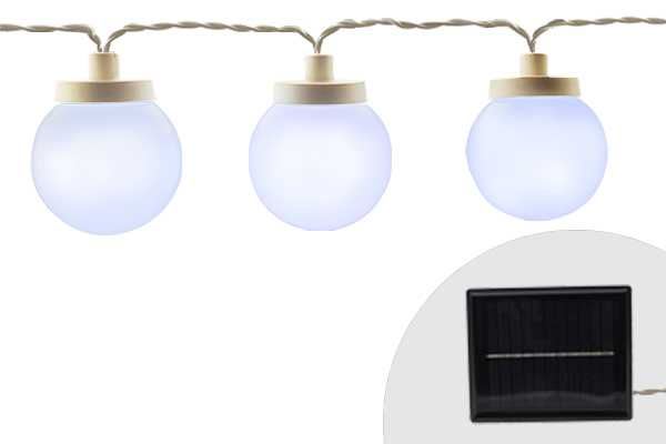 Blachere - SOLAIRES GUIRL FeTE 20 BOULES 3,7V L:5,7m 20 boules