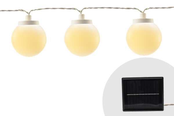 Blachere - SOLAIRES GUIRL FeTE 20 BOULES 3,7V L:5,7m 20 boules