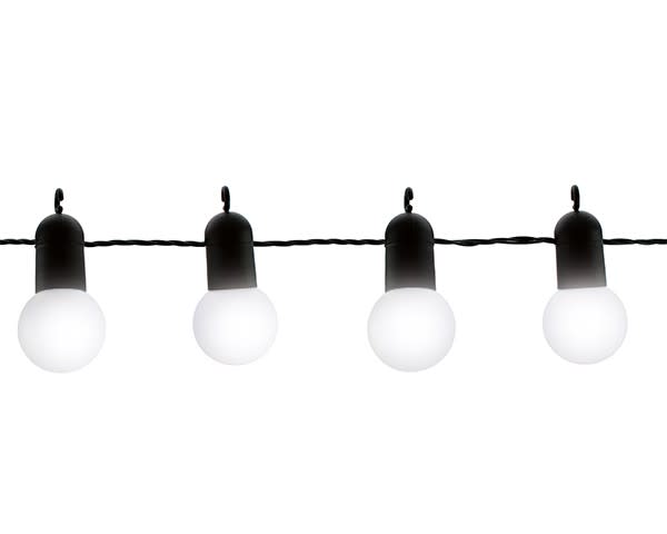 Blachere - GLDE FETE LED SOLAIRE BLC PUR