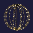 Blachere - Boule 3D pliable micro LED blanc chaud