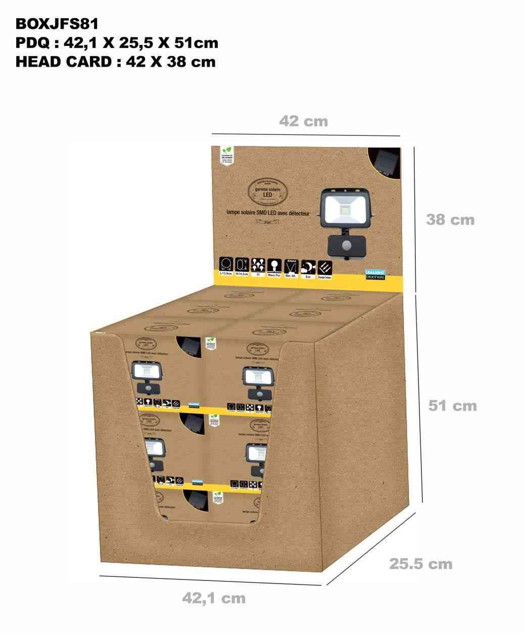 Blachere - BOX 18 PROJECTEURS SOLAIRES