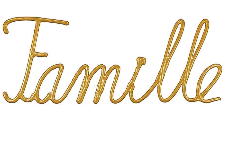 Blachere - MOTIF FAMILLE 2D - 50cm x 20cm