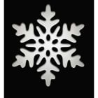 Blachere - FLOCON Blanc pour GP138L/GP139L-W Lot de 4pcs - à suspendre -H: 22cm - L: 18.3cm