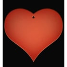 Blachere - COEUR Rouge pour GP138L/GP139L-W Lot de 4pcs - à supendre -H: 22cm - L: 24cm