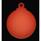 Blachere - BOULE Rouge pour GP138L/GP139L-W Lot de 4pcs - à supendre -H: 22cm - L: 18cm