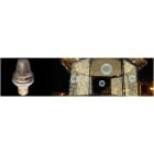 Blachere - Lampe Starflash® blanc/bleuté E27-230V 0,5J/1W Max-usage extérieur