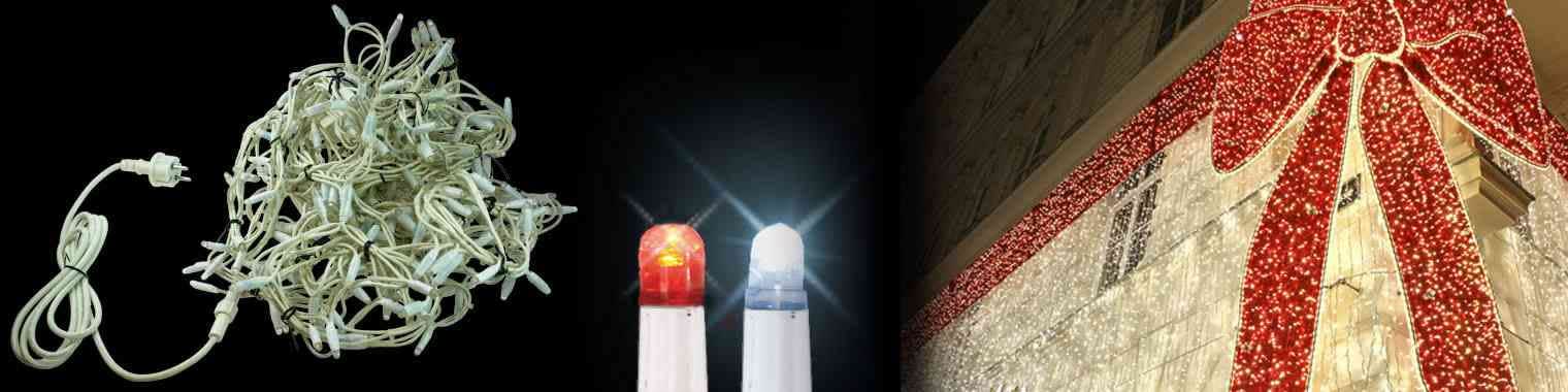 Blachere - 900 led rouge + 90flash led blanc