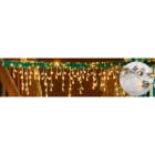 Blachere - Stalactite NOSTALGIA blanc chaud 4,5m - 48led blanc chaud avec déco lampe B22