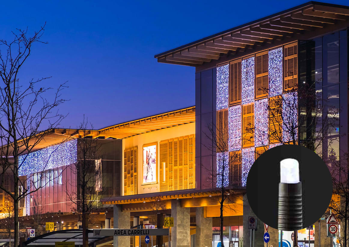 Blachere - Rideau JOYLIGHT® led+ -230V-2m x 3m 360 led blanc pur