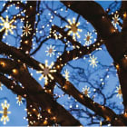 Blachere - Eclats scintillants x-led®-2x3m-24V 250 led blanc chaud-10 éclats ø25cm animés