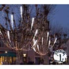 Blachere - Nicia x-led blanc pur-3m- lot de 3 guirlandes effet x-led