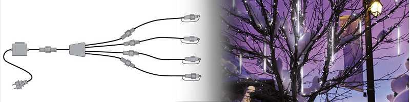 Blachere - Alimentation multi départ pour tiges X-led . Transformateur 230V/9.5V