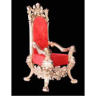 Blachere - Trone Baroque - Rouge - Dore