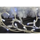 Blachere - Stalactite pré-illuminée -Blanc pur sapin blanc -180led blanc pur + 24flash