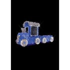 Blachere - Décor XMAS TRAIN TRAIN BLANC PUR RECYPRINT LED 3D à poser au sol