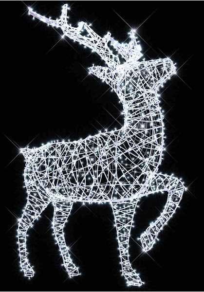 Blachere - Décor ROMY RENNE BLANC PUR LED 3D