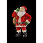 Blachere - Décor MISTER XMAS PERE NOEL BLANC CHAUD LED 3D