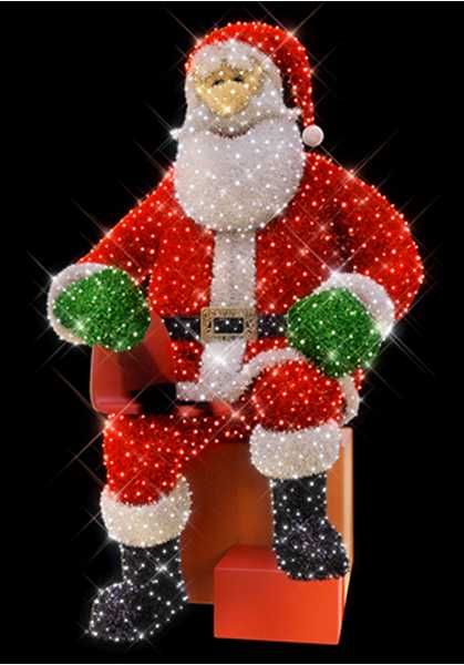 Blachere - SITTING SANTA