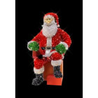 Blachere - Décor MISTER SANTA PERE NOEL ASSIE BLANC CHAUD LED 3D