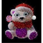 Blachere - Décor DOUDOU OURS BLANC PUR LED