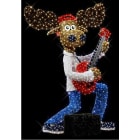 Blachere - Décor JOHNNY RENNE GUITARISTE BLANC CHAUD LED