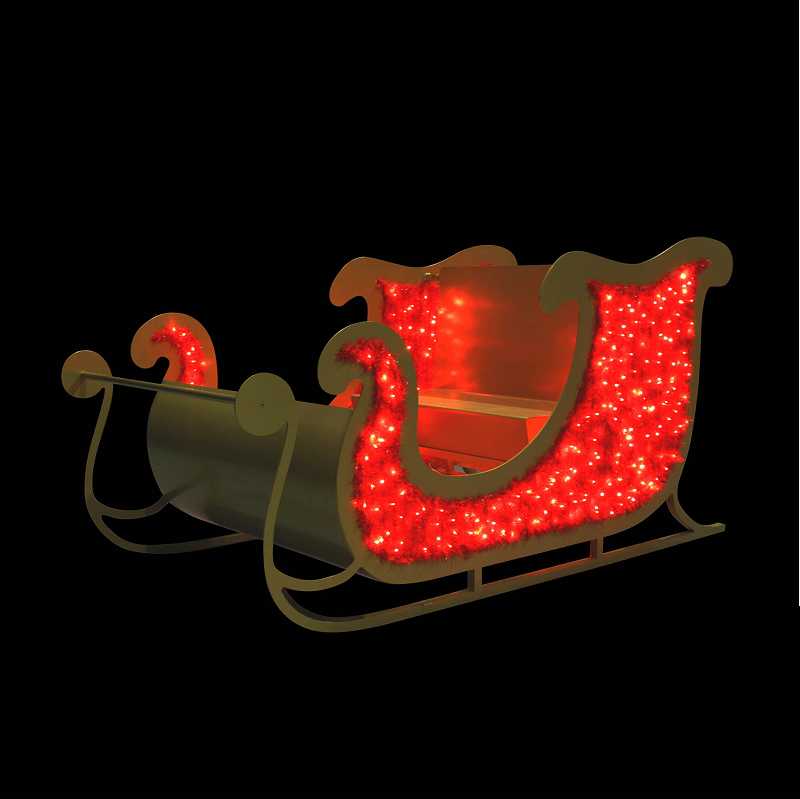 Blachere - TRAINEAU DU PERE NOEL 3D