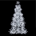 Blachere - SAPIN CRISTAL LED BLC PUR ANIM