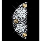 Blachere - Décor BOREAL POTEAU FLOCON BLANC CHAUD RECYPRINT LED