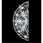 Blachere - Décor CRISTALLIN POTEAU FLOCON BLANC PUR RECYPRINT LED