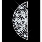 Blachere - Décor CRISTALLIN POTEAU FLOCON BLANC PUR RECYPRINT LED