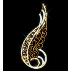 Blachere - Décor ASTERIE POTEAU LIGNE BLANC CHAUD RECYPRINT LED