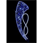 Blachere - Décor CLELIA POTEAU LIGNE BLEU RECYPRINT LED