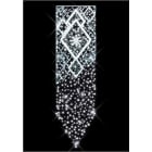 Blachere - Décor QUADRILLE BANNER POTEAU QUADRILLE BLANC PUR RECYPRINT LED