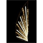 Blachere - Décor CAJUN POTEAU LIGNE BLANC CHAUD RECYPRINT LED