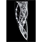 Blachere - Décor FLORA POTEAU VEGETAL BLANC PUR RECYPRINT LED