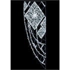 Blachere - Décor QUADRILLE GRAND POTEAU QUADRILLE BLANC PUR RECYPRINT LED