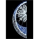 Blachere - Décor WILD POTEAU FLOCON BLANC PUR RECYPRINT LED