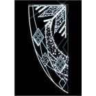 Blachere - Décor THORN POTEAU FLOCON BLANC PUR RECYPRINT LED