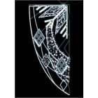 Blachere - Décor THORN POTEAU FLOCON BLANC PUR RECYPRINT LED