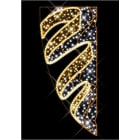 Blachere - Décor CASCADE POTEAU LIGNE BLANC CHAUD RECYPRINT LED