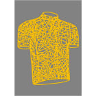 Blachere - Décor CYCLE1 POTEAU MAILLOT JAUNE BIOPRINT